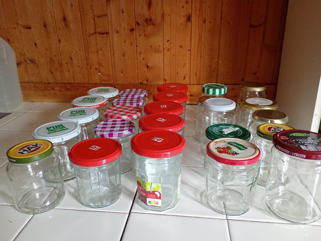 bocaux en verre gratuits, Verre, Enlèvement, Utilisé, Autres types