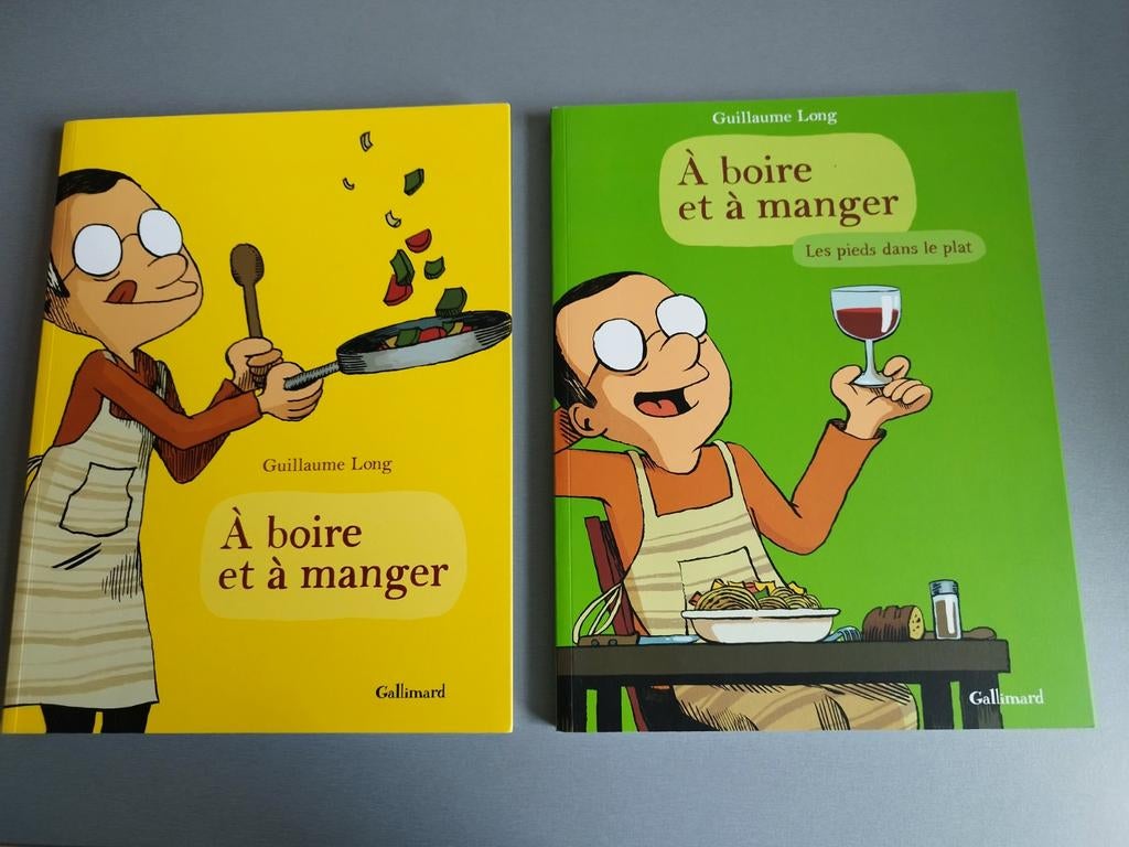 A boire et à manger Tomes 1 et 2 Guillaume Long, Série complète ou Série, Enlèvement ou Envoi, Comme neuf