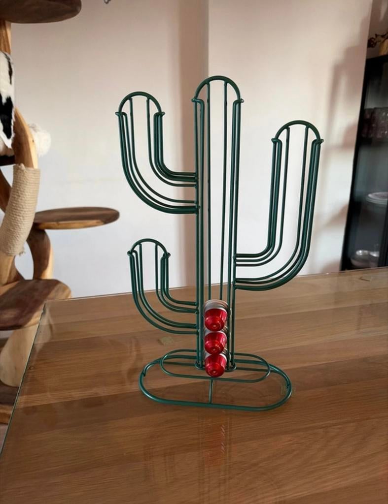 Koffiecuphouder cactus, Ophalen