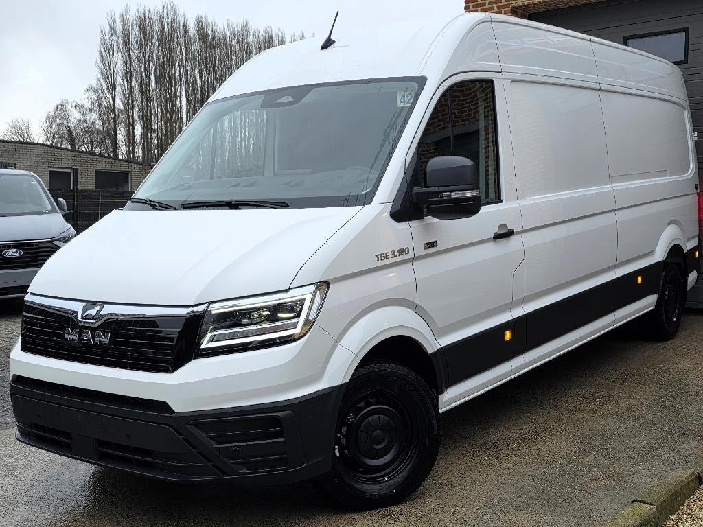 MAN TGE 4x4 - NIEUW 0KM 2026 - 177 PK DSG Automaat - L4H3, Auto's, Bestelwagens en Lichte vracht, Automaat, Euro 6, MAN, Wit