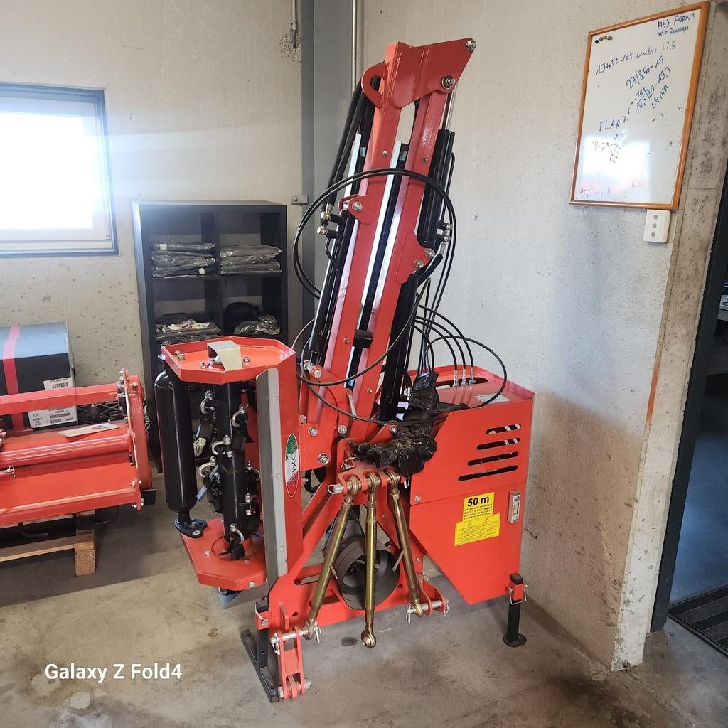 Epareuse boxer neuf, Enlèvement