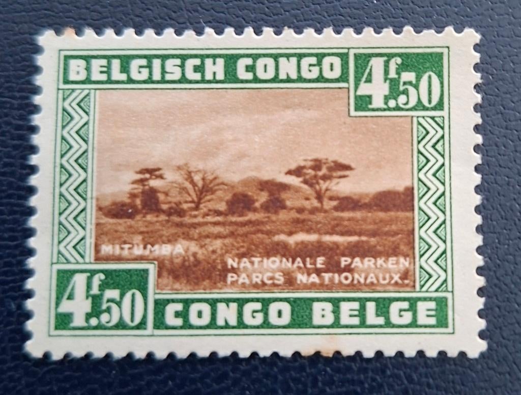 Postzegel Belgisch Congo OBP 202**, Ophalen of Verzenden, Postfris, Postfris