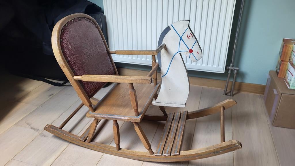 Vintage hobbelpaard, Ophalen, Zo goed als nieuw