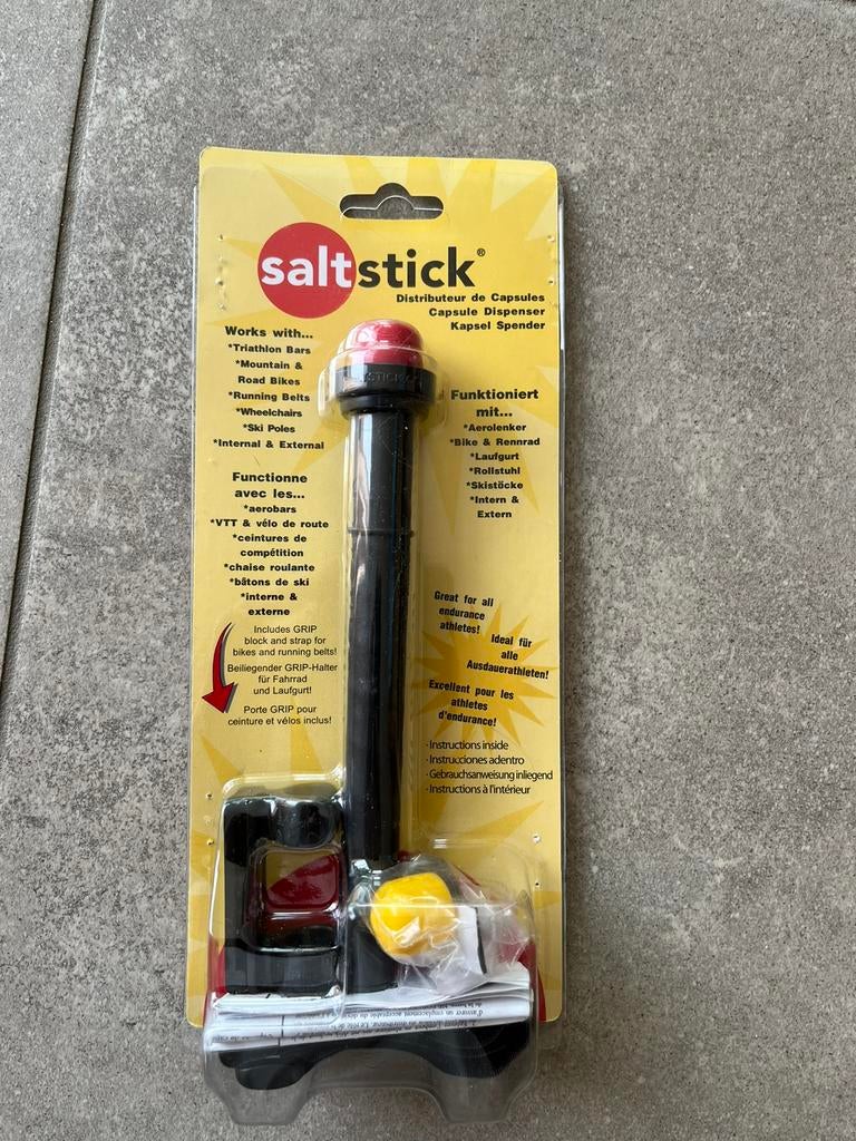Zoutstaafdispenser voor op de fiets, Zo goed als nieuw