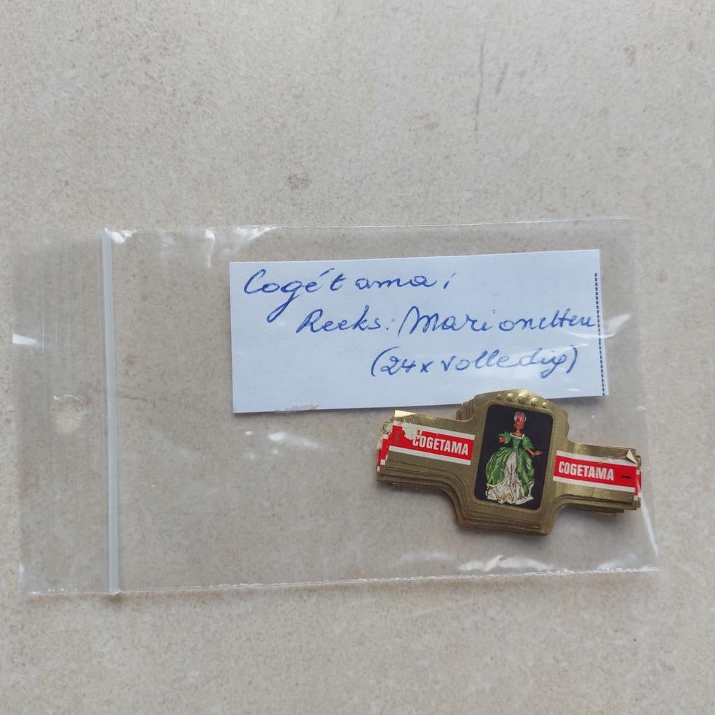 Reeks sigarenbandjes Cogétama, Ophalen of Verzenden