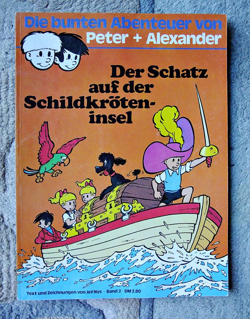 Jommeke Peter + Alexander Der Schatz auf der Schildkrötenins, Une BD, Enlèvement ou Envoi, Jef Nys