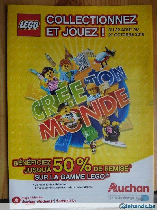 Kaarten Lego- Auchan, Nieuw