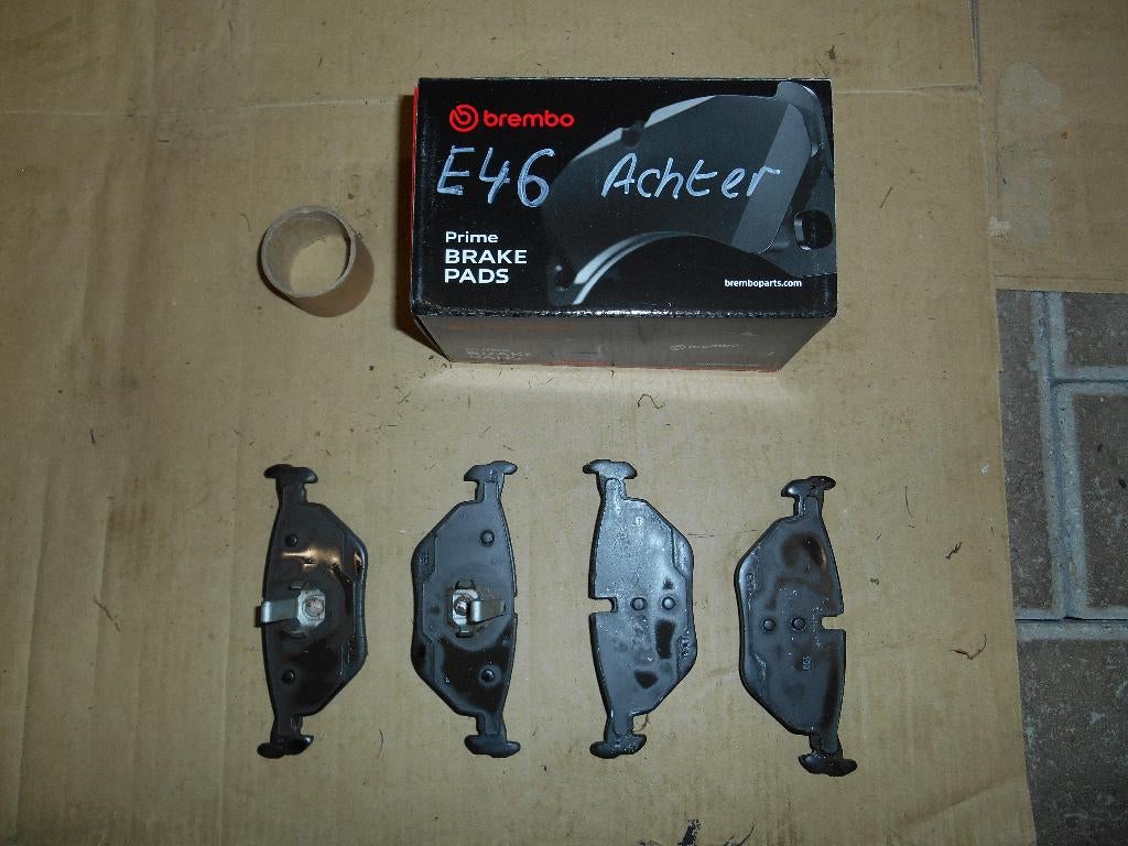 BMW E36 E46 E85 E86 : Remblokken achter, Enlèvement, Utilisé, BMW