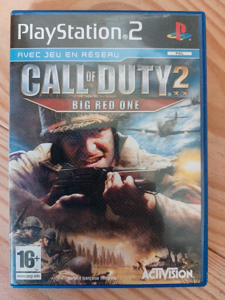 PS2  Call of Duty 2 (Frans), Vechten, 1 speler, Ophalen of Verzenden, Zo goed als nieuw