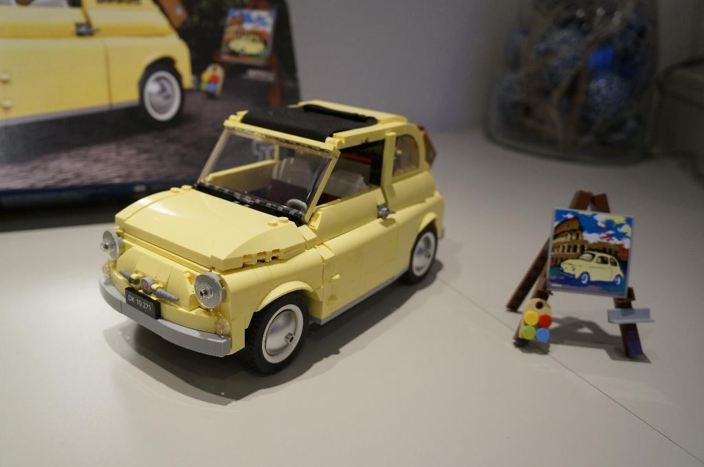 Hobby en vrije tijd  LEGO   FIAT 500., Ophalen, Zo goed als nieuw