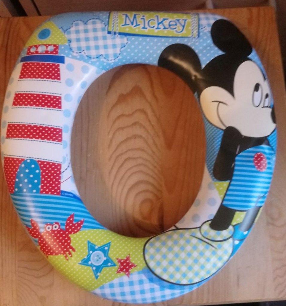 Réducteur WC Mickey Mouse, Autres marques, Enlèvement, Utilisé, Autres types