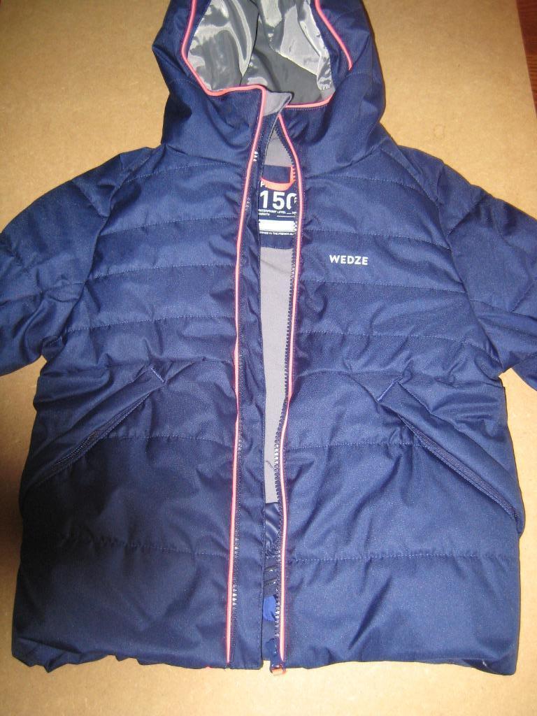 Ski-jasje Wedze Piste 150 (Declathlon), Enlèvement ou Envoi, Utilisé, Ski, Vêtements