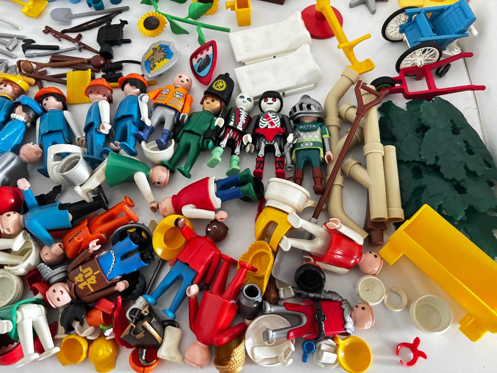vintage Playmobil groot lot accessoires + popjes (200 stuks), Kinderen en Baby's, Speelgoed | Playmobil, Ophalen of Verzenden