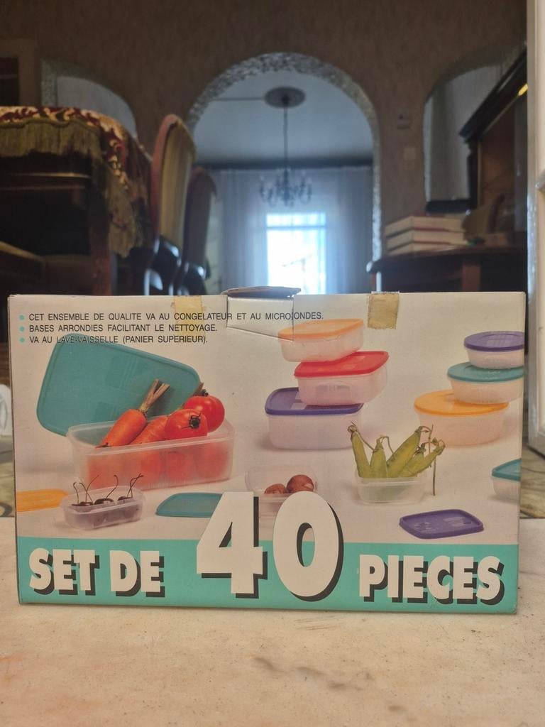 Set rangement de 32 pièces, jamais servi, en très bon état., Enlèvement