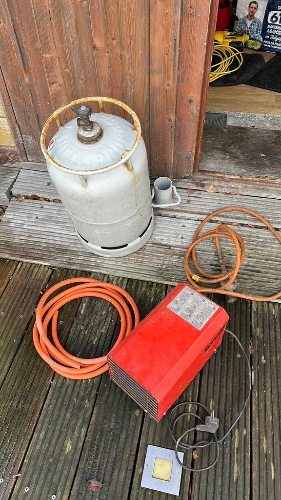 Warmtekanon op gas, Ophalen, Zo goed als nieuw