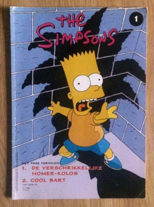 strip The Simpsons 1, Boeken, Stripverhalen, Eén stripboek, Ophalen of Verzenden, Gelezen