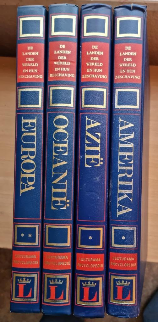 Lekturama encyclopedie - landen ter wereld, UITGEVERIJ LEKTURAMA, Tome à part, Enlèvement, Utilisé