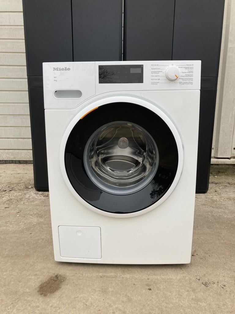 Machine à laver Miele W1 — capacité de 8 kg, 6 à 8 kg, Classe énergétique A ou plus économe, Comme neuf, Chargeur frontal