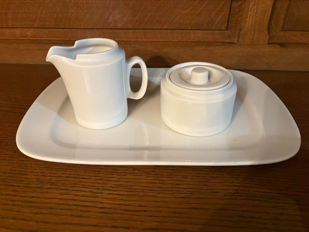 Setje melk- en suikerpotje, Ophalen of Verzenden, Zo goed als nieuw