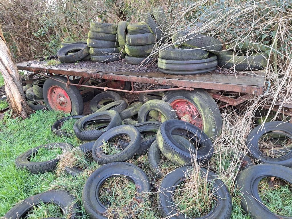 Silo- en tractorbanden, Ophalen