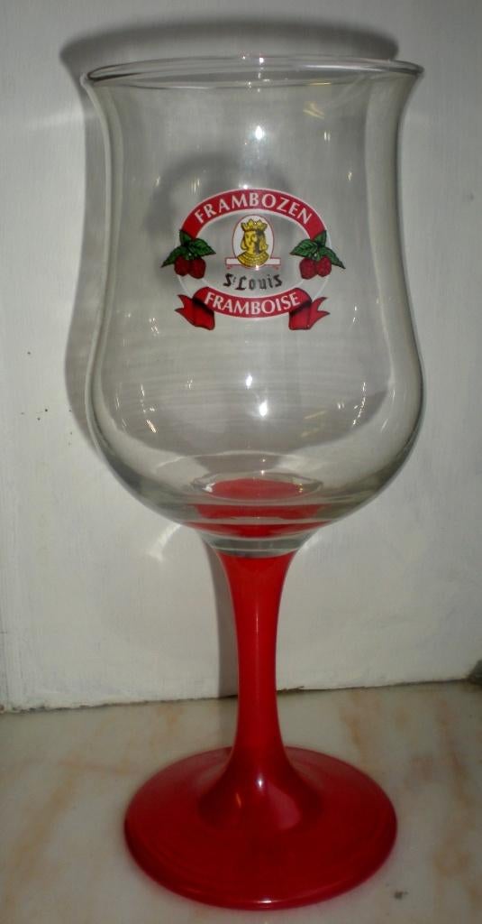 St Louis Frambozen, Ophalen of Verzenden, Zo goed als nieuw, Glas of Glazen
