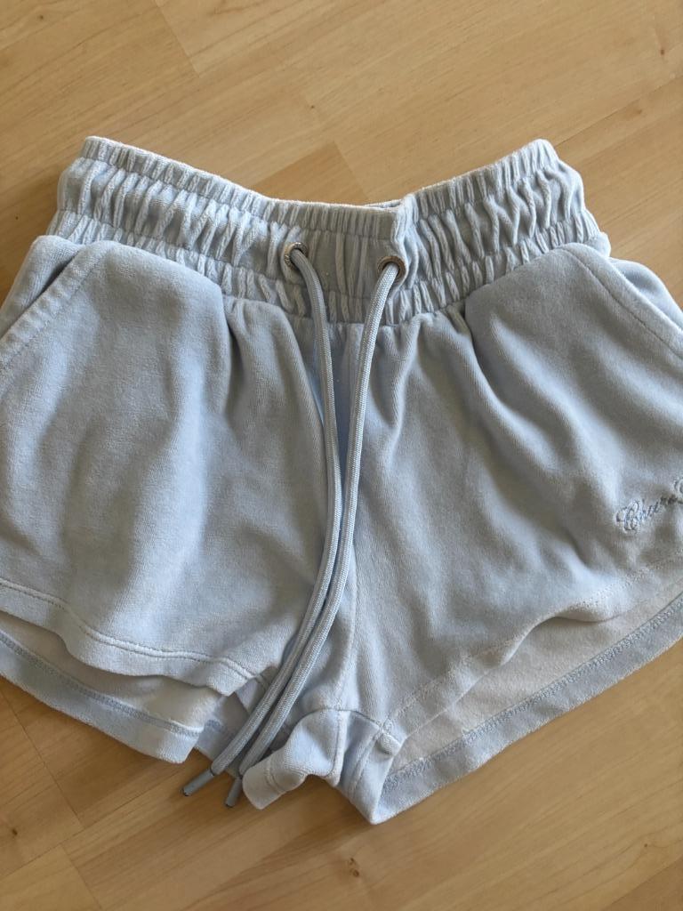 Short Bershka maat S, Kort, Blauw, Zo goed als nieuw, Maat 36 (S)