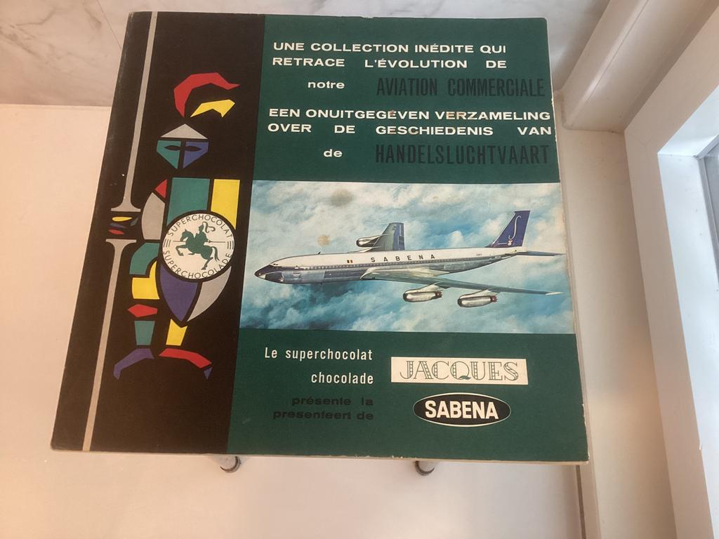 Prentenboek sabena, chocolade jacques., Verzamelen, Merken en Reclamevoorwerpen, Ophalen of Verzenden, Zo goed als nieuw
