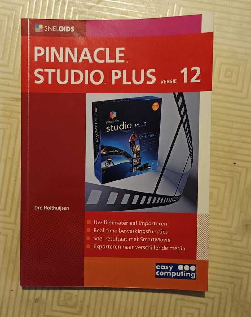 D. Holthuijsen - Snelgids Pinnacle Studio plus 12, Boeken, Informatica en Computer, Nieuw, Ophalen of Verzenden