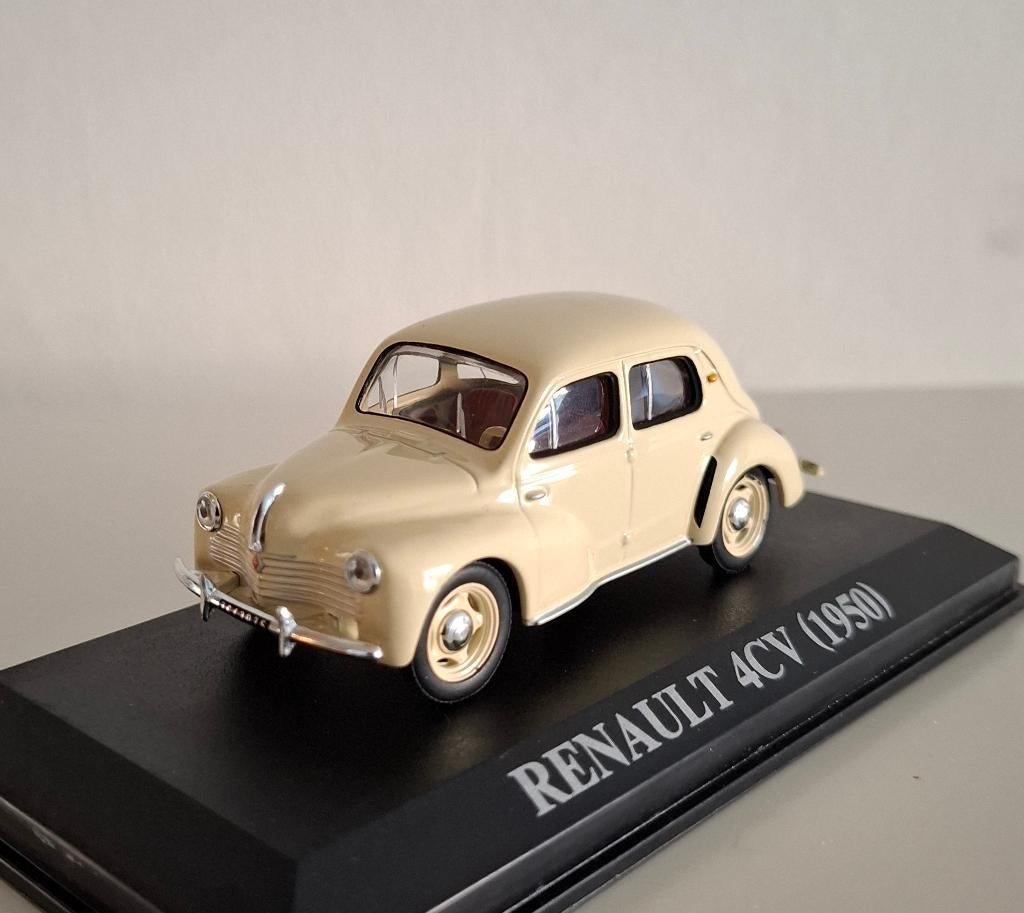Renautl 4cv - 1950 -, Hobby en Vrije tijd, Modelauto's | 1:43, Ophalen of Verzenden, Nieuw, Auto, Overige merken