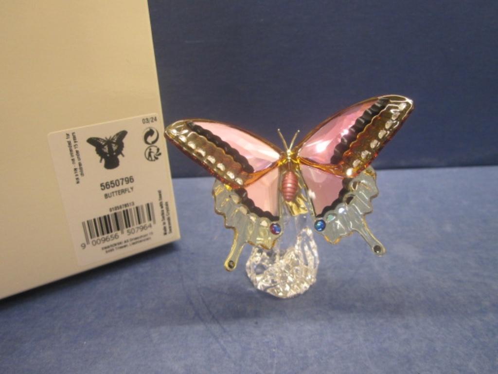 Swarovski Idyllia Vlinder, Verzamelen, Swarovski, Nieuw, Figuurtje, Ophalen of Verzenden
