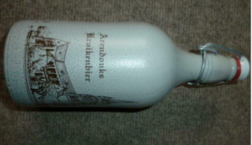 # stenen fles / kruik ARENDONKS KRUIKENBIER Tripel, Verzamelen, Biermerken, Ophalen of Verzenden, Gebruikt, Flesje(s), Overige merken