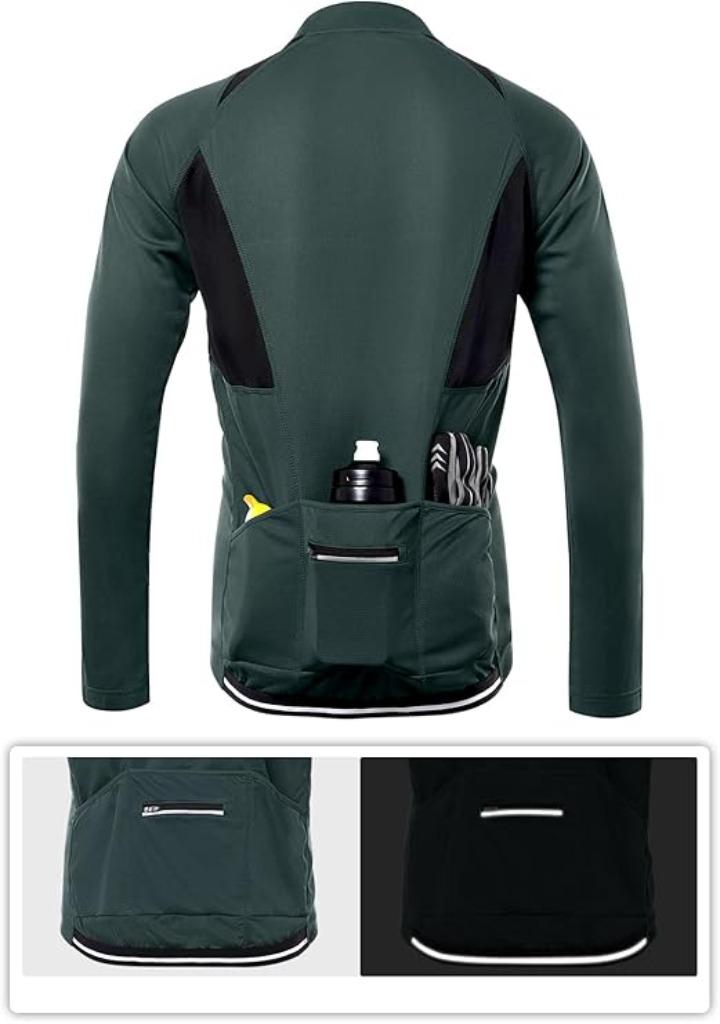 ARSUXEO Heren Fietsshirt SNELLE GRATIS LEVERING, Verzenden, Nieuw, L, Heren