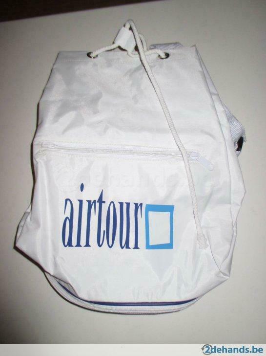 witte schouderzak Airtour, Ophalen of Verzenden, Nieuw