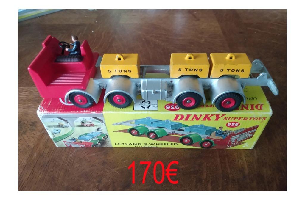 Dinky Supertoys #936 Leyland Wheeled Chassis+boite d'origine, Enlèvement ou Envoi, Dinky Toys