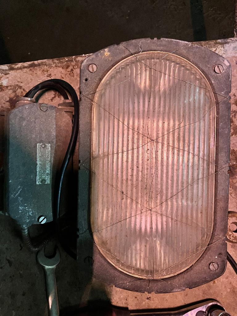 Grote gevellamp te koop - merk philips, Ophalen of Verzenden, Gebruikt, Oud