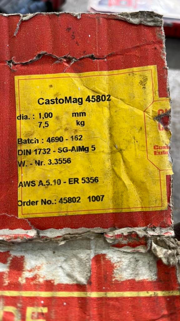 Aluminium lasdraad 1mm, Doe-het-zelf en Bouw, Ophalen, Zo goed als nieuw