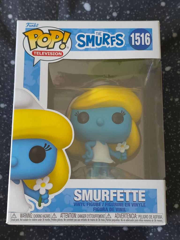 Figurine Schtroumpfette Funko Pop, Collections, Schtroumpfs, Envoi, Neuf, Schtroumpfette, Poupée, Figurine ou Peluche
