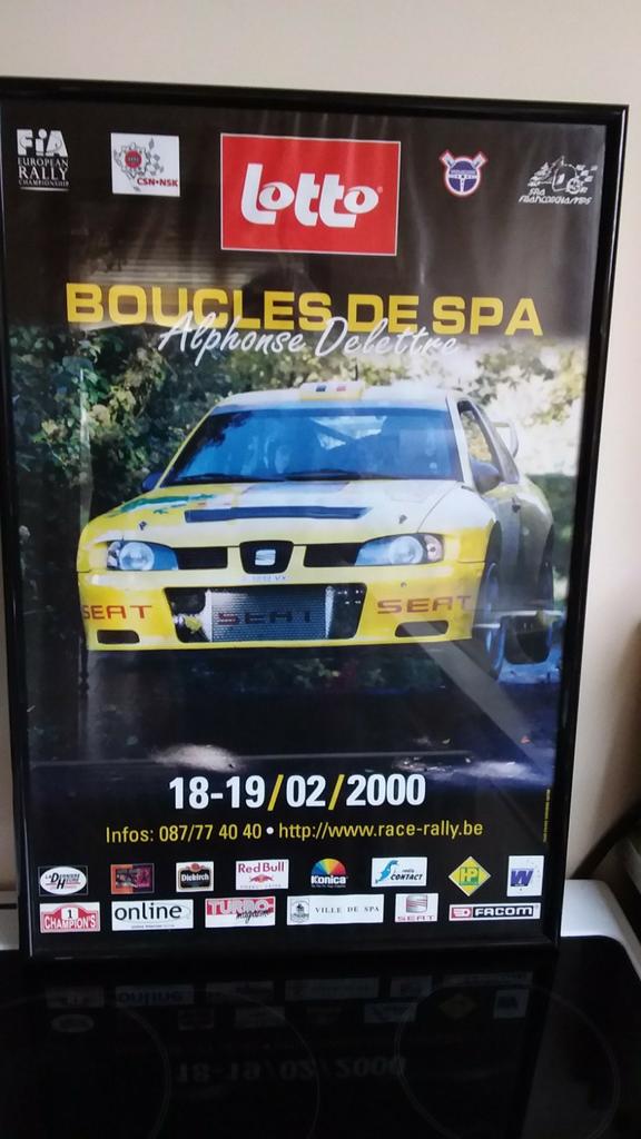 Posters van Spa Legend Boucles., Verzamelen, Ophalen