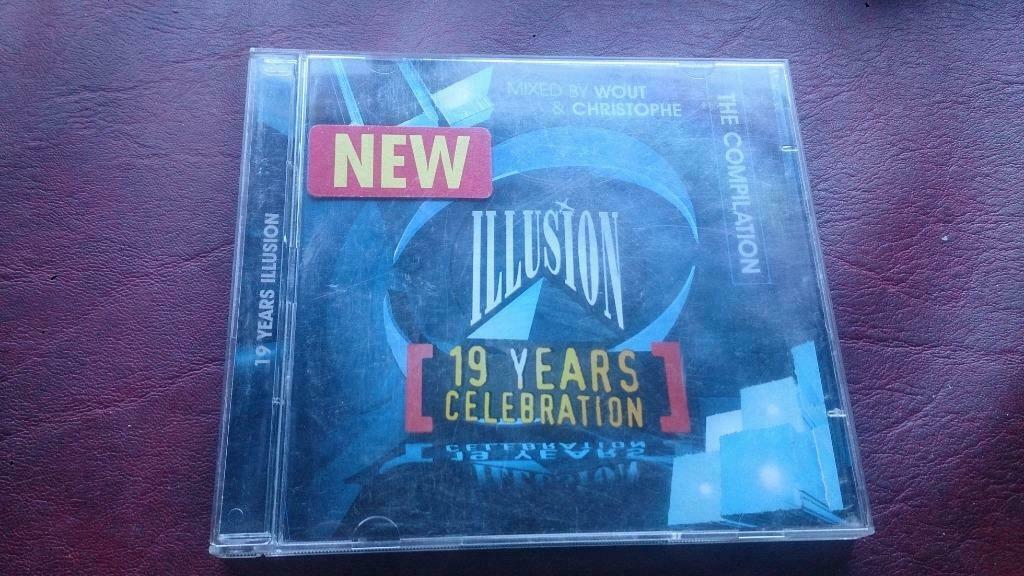 Illusion 19 years celebration 1 cd ontbreekt., Ophalen of Verzenden