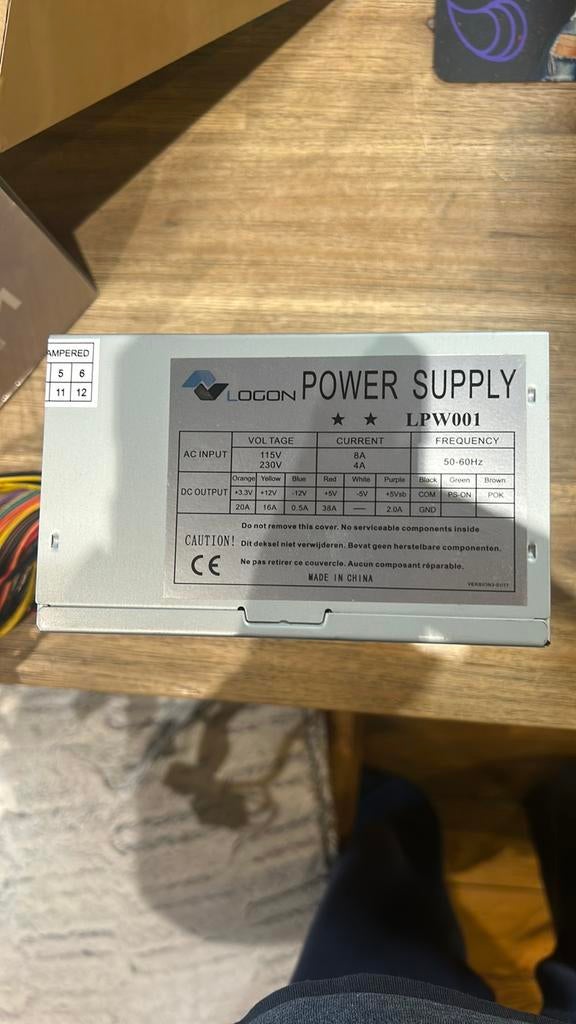 PSU- verschillende voedingen voor desktop 400-450 watt, Ophalen, Gebruikt