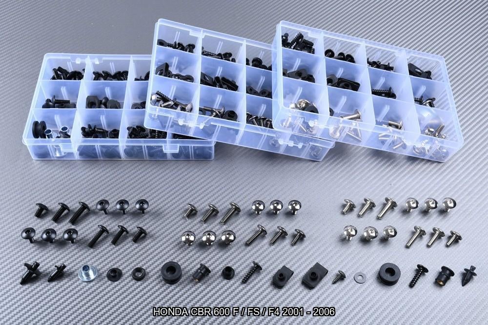 Kit visserie spécifique pour HONDA CBR 600 F FS F4 2001 2006, Motos, Enlèvement ou Envoi, Neuf