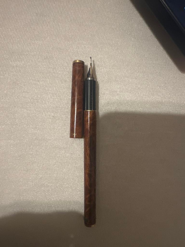 Stylo Aurora Vintage, Verzamelen, Pennenverzamelingen, Ophalen, Gebruikt, Vulpen