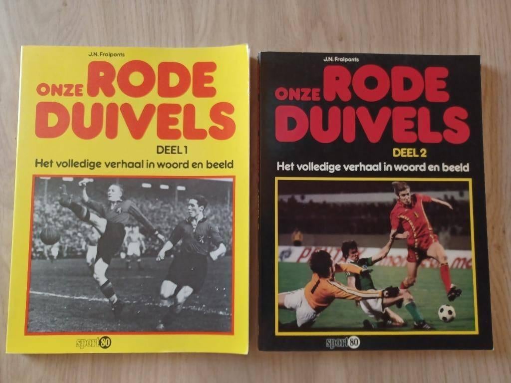 Onze Rode Duivels - deel 1 en 2, Ophalen of Verzenden, Zo goed als nieuw, J.N. Fraiponts, Balsport