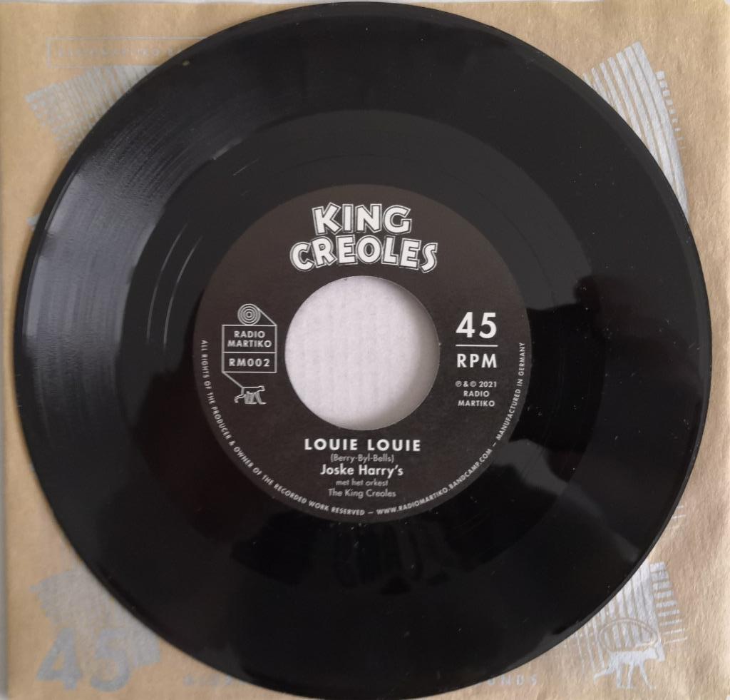 JOSKE HARRY'S met orkest THE KING CREOLES (single), CD & DVD, Single, Comme neuf, Pop, 7 pouces