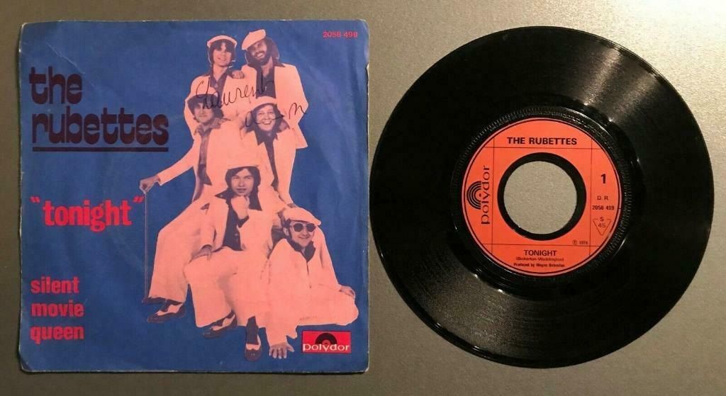 Vinyle de The Rubettes...., Enlèvement ou Envoi, Utilisé, Autres genres, Single