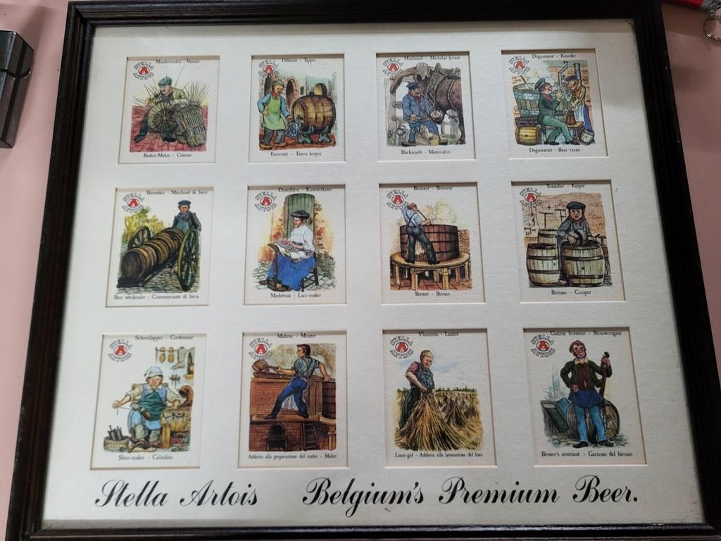 stella artois bierkaartjes, Verzamelen, Ophalen, Zo goed als nieuw, Stella Artois
