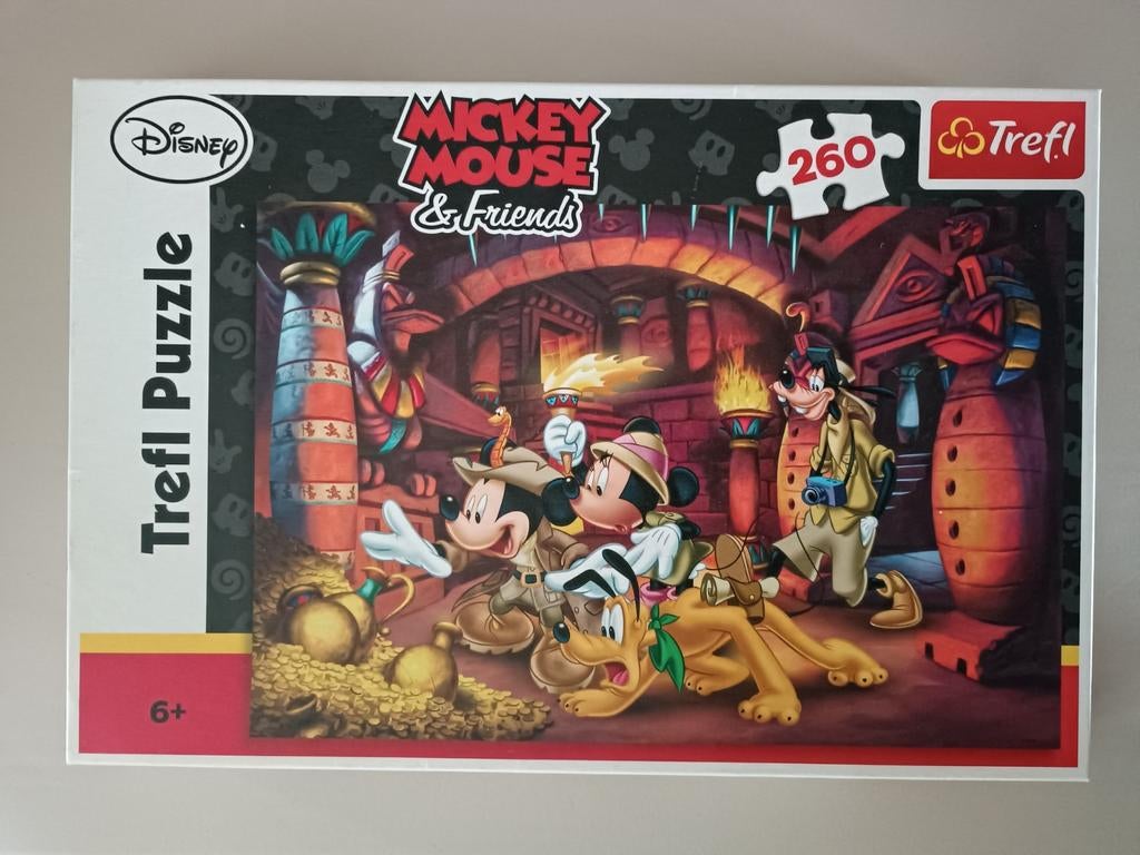 Disneypuzzel „Mickey Mouse & Friends” Trefl, Kinderen en Baby's, Speelgoed | Kinderpuzzels, Ophalen of Verzenden, Gebruikt