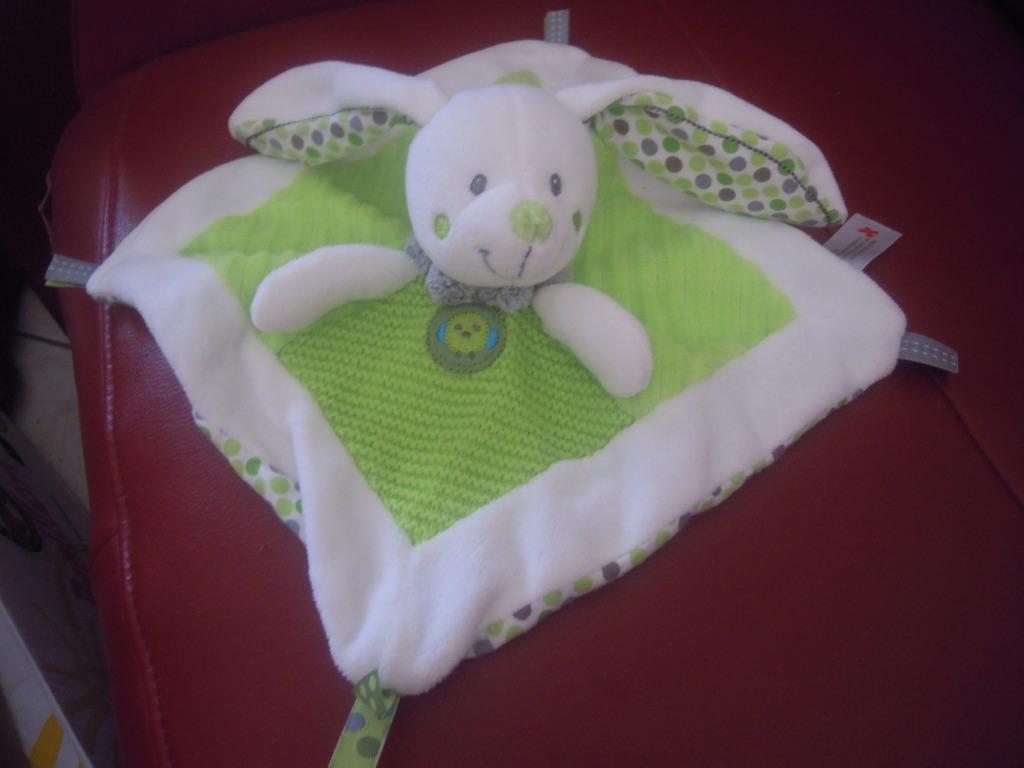 knuffeldoekje nicotoy konijn(doosE), Kinderen en Baby's, Ophalen of Verzenden, Nieuw, Konijn