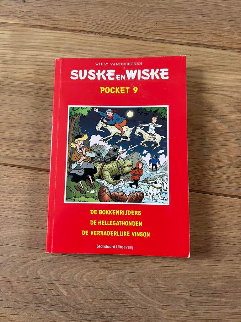 Suske & Wiske Pocket 9, Boeken, Meerdere stripboeken, Ophalen of Verzenden, Gelezen, Willy Vandersteen