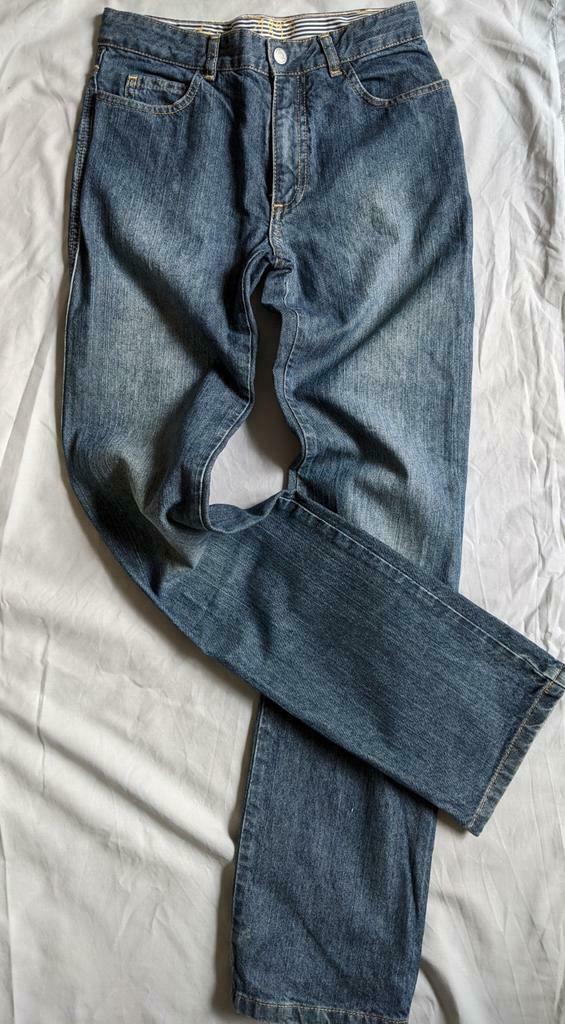 Petit Bateau blauwe jeansbroek 12 jaar, Kinderen en Baby's, Ophalen of Verzenden, Broek